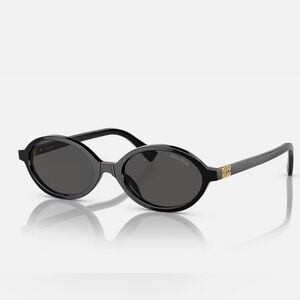 New MIU MIU Sunglasses MU 04ZS Black